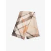 Burberry Silk Scarf In Birch