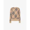 Burberry Sweater In Sand Ip Check