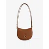 Burberry Womens Hazel Mini Rocking Horse Leather Crossbody Bag In Hazel