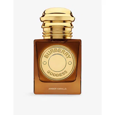 Burberry Womens Goddess Intense Amber Vanilla Eau De Parfum 30ml In Brown