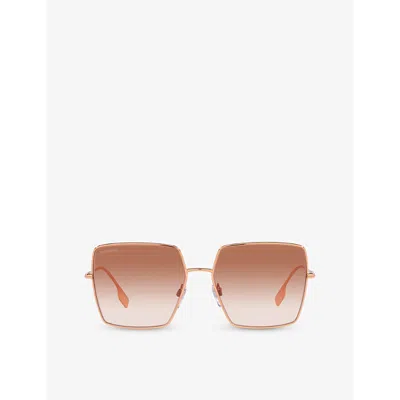 Burberry Woman Sunglasses Be3133 Daphne In Pink