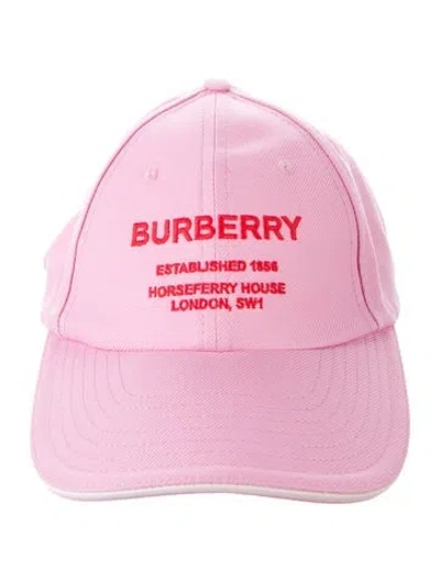 Pre-owned Burberry Womens Hat In Pink