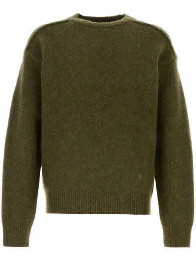 BURBERRY BURBERRY WOOL AND CASHMERE BLEND SWEATER