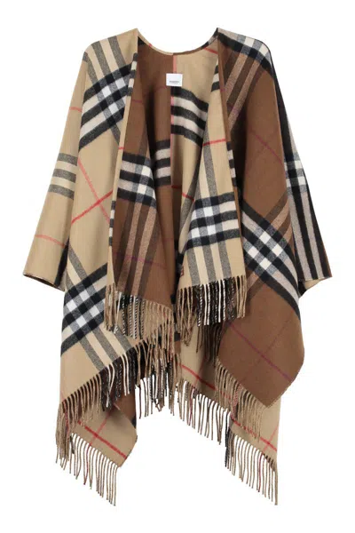 Burberry Wool And Cashmere Cape