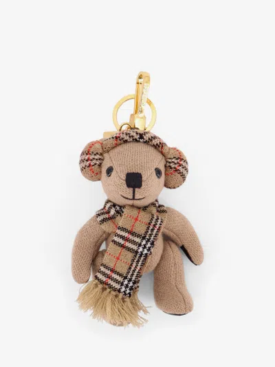 BURBERRY WOOL AND CASHMERE KEYRING