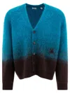 BURBERRY BURBERRY WOOL AND MOHAIR CARDIGAN