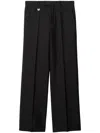 BURBERRY BURBERRY WOOL AND SILK BLEND TROUSERS