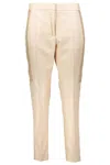 BURBERRY BURBERRY WOOL AND SILK PANTS