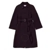 Burberry Wool Belted Coat