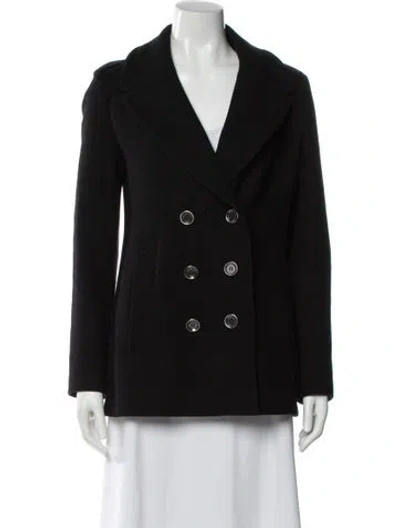 Pre-owned Burberry Wool Blazer In Black