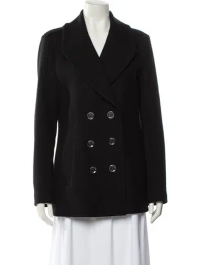 Pre-owned Burberry Wool Blazer In Black