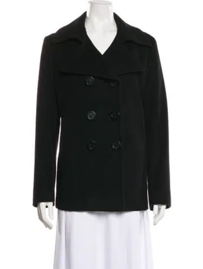 Pre-owned Burberry Wool Blazer In Black