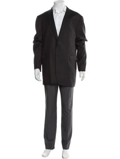 Pre-owned Burberry Wool Blazer In Black