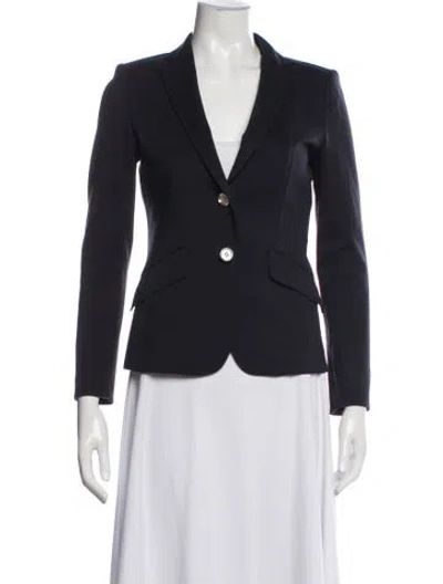 Pre-owned Burberry Wool Blazer In Black