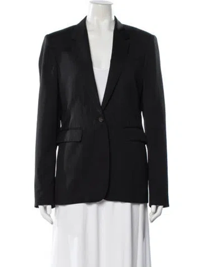 Pre-owned Burberry Wool Blazer In Black