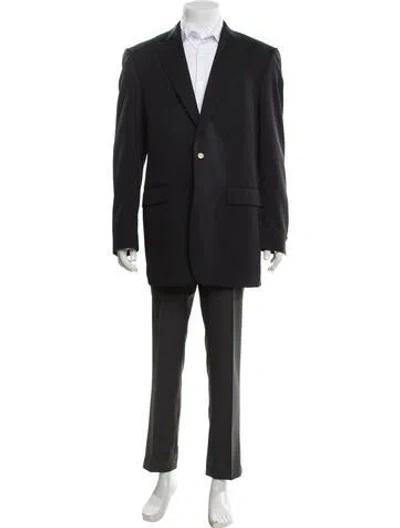 Pre-owned Burberry Wool Blazer In Black