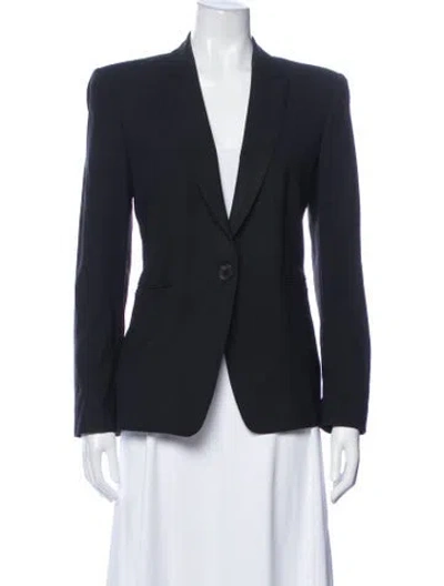 Pre-owned Burberry Wool Blazer In Black