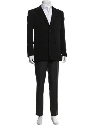 Pre-owned Burberry Wool Blazer In Blue