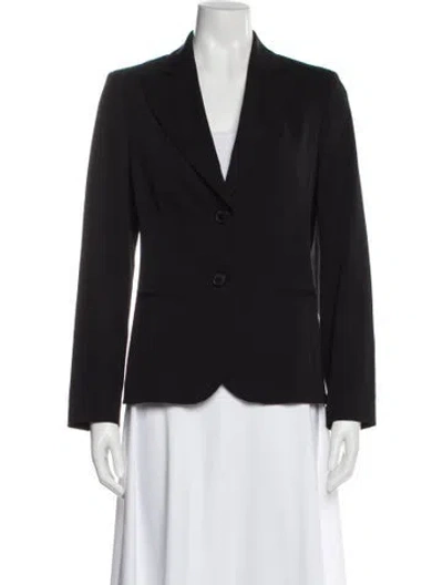 Pre-owned Burberry Wool Blazer In Gray