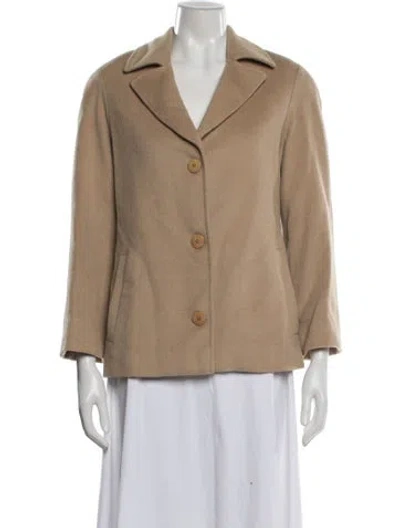Pre-owned Burberry Wool Blazer In Neutrals