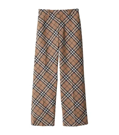 Burberry Multicolor Checked Tailored Trousers