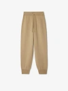 Burberry Wool-blend Track Pants In Sand