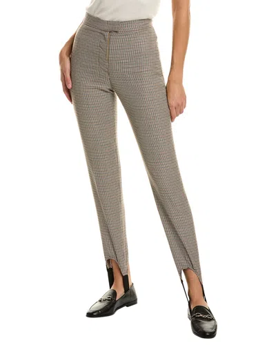 Burberry Wool-blend Legging In Yellow