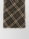 Burberry Wool Blend Mini Kilt With Check Pattern