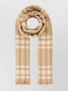 Burberry Woman Embroidered Wool Blend Scarf