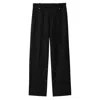Burberry Wool-blend Tailored Trousers In Black
