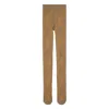 Burberry Wool-blend Tights With Check Pattern