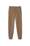 Burberry Wool Blend Track Pants In Brown