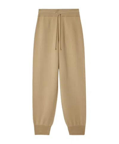 BURBERRY BURBERRY WIDE-LEG DRAWSTRING TRACK PANTS