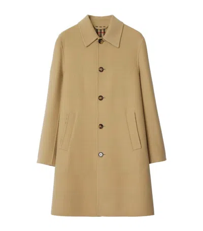 Burberry The Mid-length Paddington Heritage Car Coat In Honey