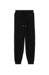Burberry Wool Cashmere Blend Jogging Pants In Black