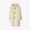 Burberry Wool-cashmere Duffle Coat In Candle