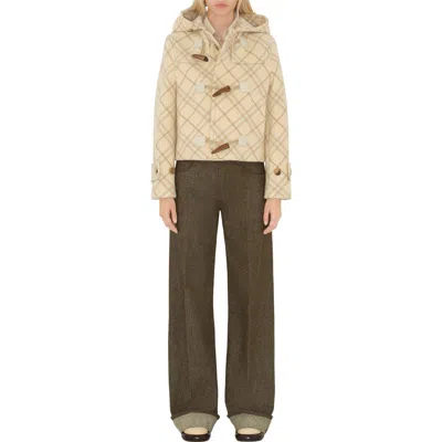 Burberry Wool Cashmere Duffle Jacket