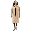 BURBERRY BURBERRY WOOL CASHMERE SINGLE-BREASTED EMBELLISHED CAR COAT