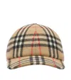 Burberry Classic Check Mini Bucket Hat For Women In Beige