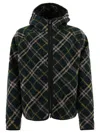 Burberry Hooded Check-print Twill Jacket