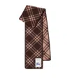Burberry Wool Check Scarf In Multi