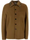 Burberry Jackets And Vests In Braun