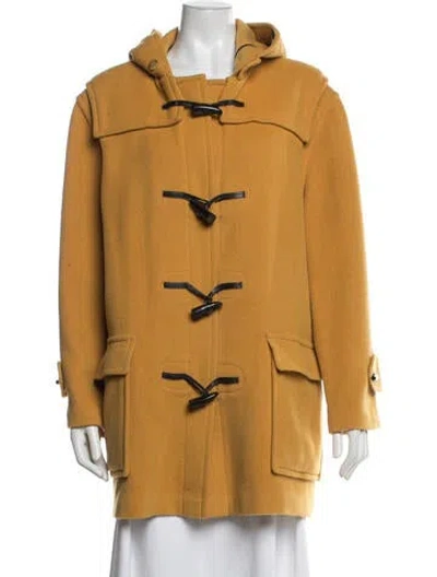 Pre-owned Burberry Wool Coat In Neutrals