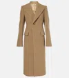 Burberry Wool Coat In Neutrals