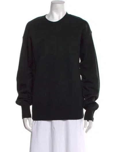 Pre-owned Burberry Wool Crew Neck Sweater W/ Tags In Multi