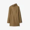 Burberry Wool Dress In Beige/honey