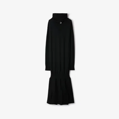 Burberry Tailored Wool Jumpsuit In Black