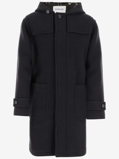 BURBERRY WOOL DUFFLE COAT