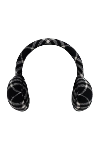 Burberry Wool Earmuffs In Multi