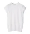 Burberry Fine-knit Wool T-shirt In White